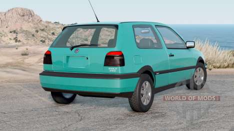 Volkswagen Golf VR6 3-door (Typ 1H) 1995 для BeamNG Drive