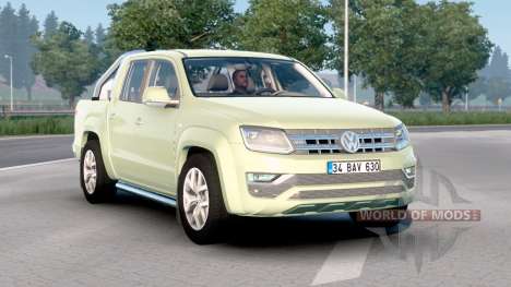 Volkswagen Amarok V6 Double Cab Highline v1.1 для Euro Truck Simulator 2
