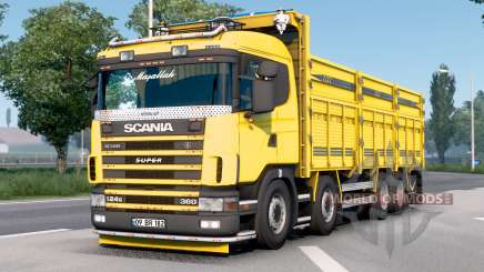 Scania R124G 360 8x4 1995 для Euro Truck Simulator 2