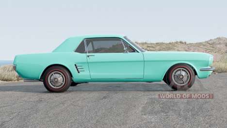 Ford Mustang Hardtop 1966 для BeamNG Drive