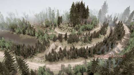 Лесные просторы для Spintires MudRunner