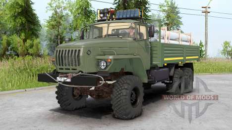 Урал-4320-31〡присутствуют свои грузы для Spin Tires