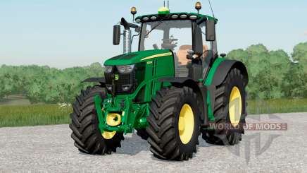 John Deere 6R series〡tires configurations для Farming Simulator 2017