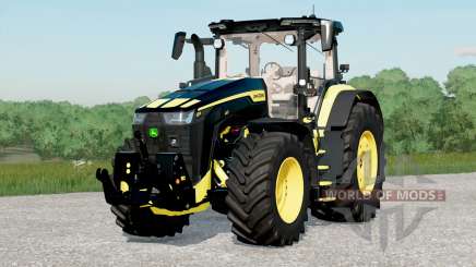 John Deere 8R series〡black & yellow version для Farming Simulator 2017