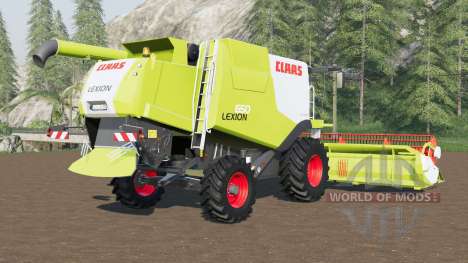 Claas Lexion  600 для Farming Simulator 2017