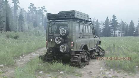 УАЗ-3151 на гусеничном ходу для Spintires MudRunner
