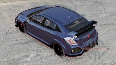 Honda Civic Type R (FK) 2019 v2.0 для BeamNG Drive