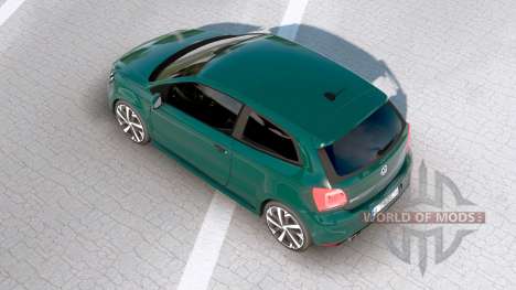 Volkswagen Polo GTI 3-door (Typ 6R) 2010 v4.3 для Euro Truck Simulator 2