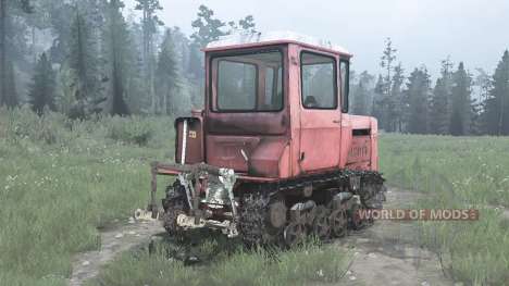 ДТ-75 гусеничный трактор для Spintires MudRunner