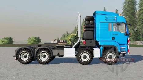 MAN TGS 8x8 Truck Tractor для Farming Simulator 2017