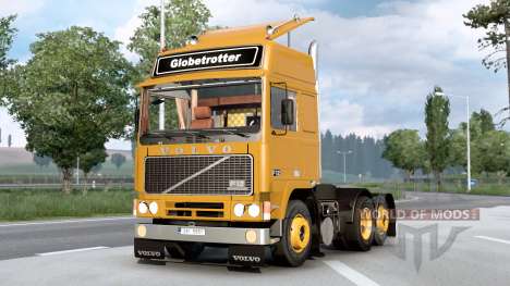 Volvo F12 Intercooler 6x2 tractor Globetrotter для Euro Truck Simulator 2