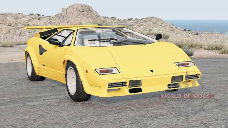 Lamborghini Countach LP5000 S QV 1985 v2.0 для BeamNG Drive
