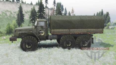 Урал-4320 6x6 для Spin Tires