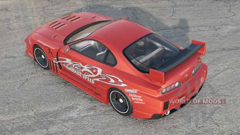 Chargespeed Supra Super GT Style Wide Body Kit для BeamNG Drive