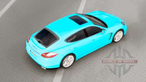 Porsche Panamera Turbo (970) 2009 v7.3 для Euro Truck Simulator 2