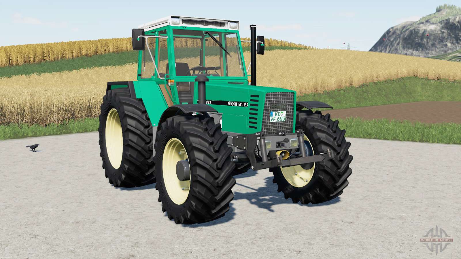 Fendt Favorit 600 Lsa Turbomatik Є для Farming Simulator 2017 4010