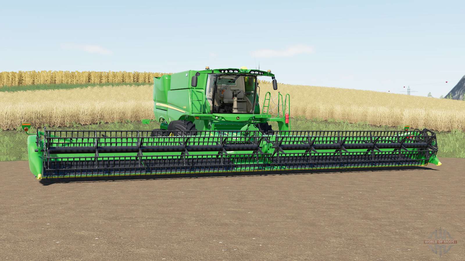 Зерноуборочный комбайн для Farming Simulator 19. 