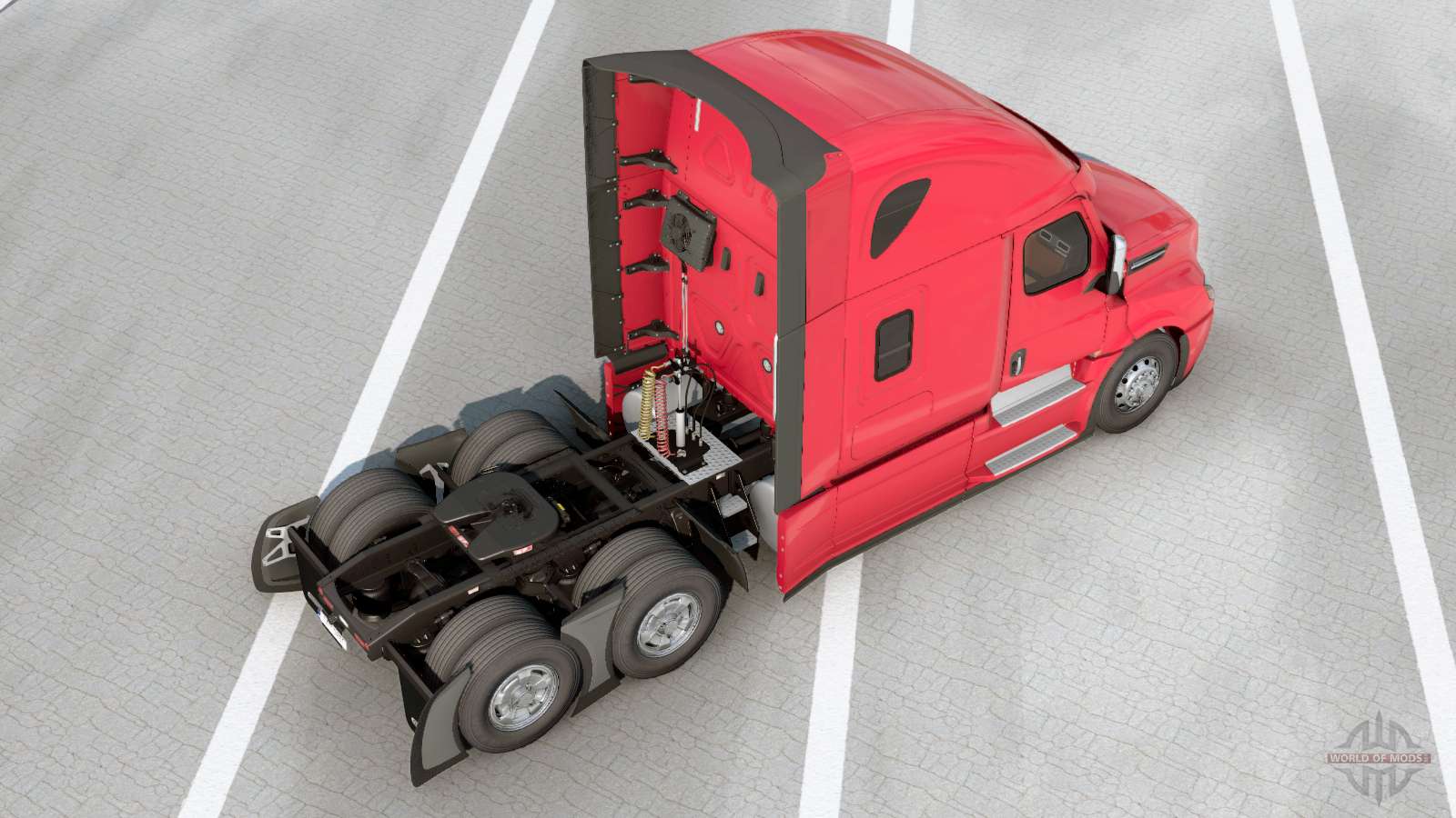 Freightliner Cascadia Raised Roof 2019 v1.0 для Euro Truck Simulator 2.
