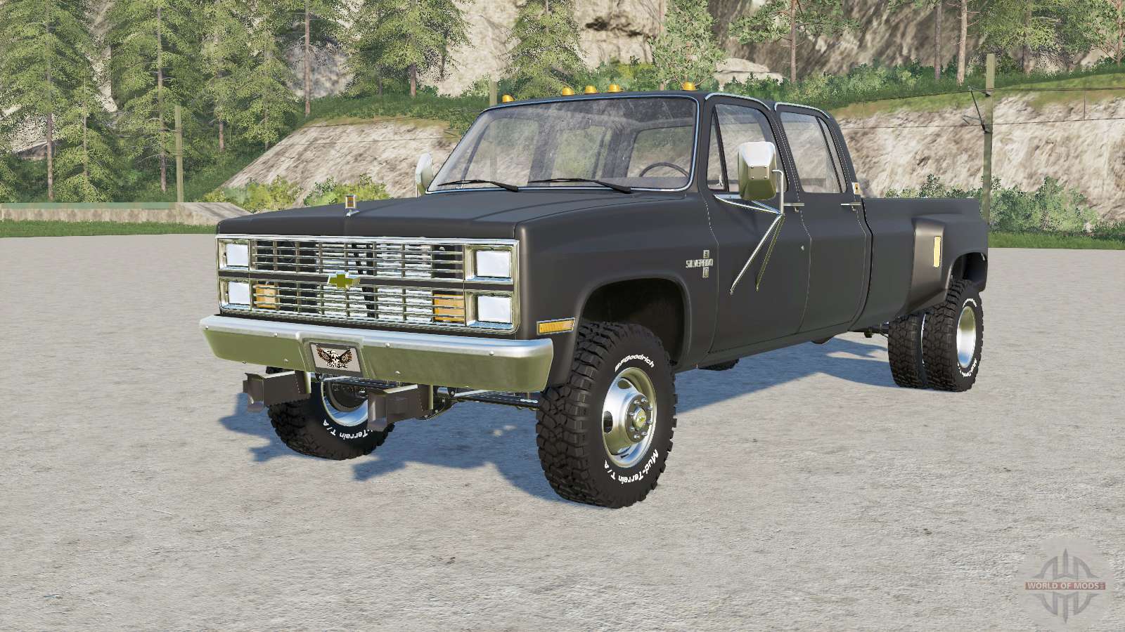 Chevrolet K30 Silverado Crew Cab Dually 1986 для Farming Simulator 2017 6723