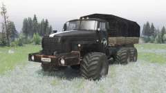 Ural-4320  6x6 для Spin Tires