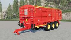 Broughan 24ft tri axle silage  trailer для Farming Simulator 2017