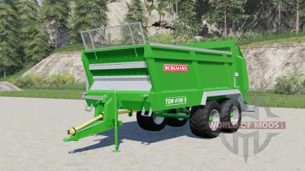 Bergmann TSW 4190  S для Farming Simulator 2017