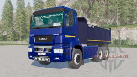 KamAZ-6520 Dump Truck для Farming Simulator 2017