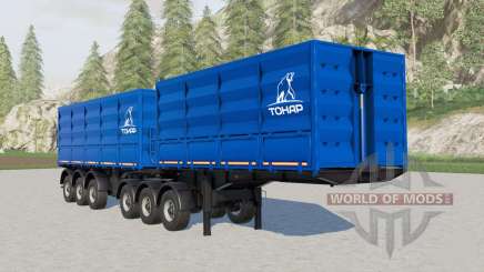 Tonar-95411 grain-trailer articulated для Farming Simulator 2017