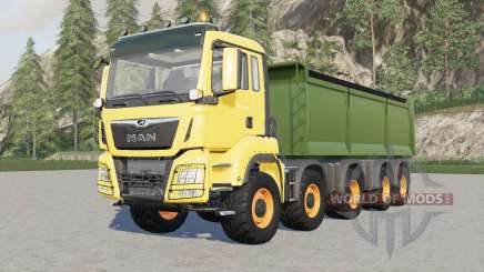 MAN TGS 5-axle Dump Truck для Farming Simulator 2017