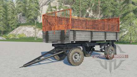 2PTS-4 tractor trailer для Farming Simulator 2017