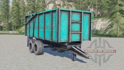 PTS-10 tractor trailer для Farming Simulator 2017