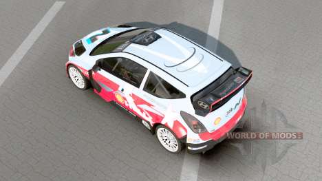 Hyundai i20 WRC (PB)  2013 для Euro Truck Simulator 2
