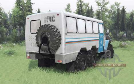 Урал-4320-10 6x6 для Spin Tires
