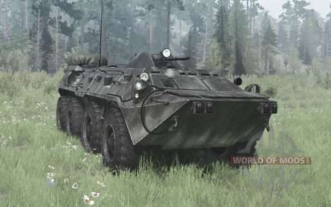 БТР-80 бронетранспортёр для Spintires MudRunner