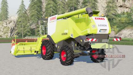 Claas Lexion    600 для Farming Simulator 2017