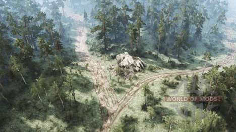 Водопад  2 для Spintires MudRunner