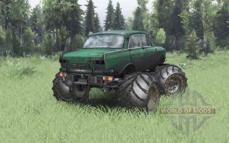 Москвич-412 внедорожник для Spin Tires