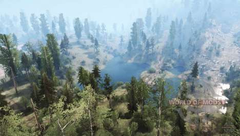 Map Countryside для Spintires MudRunner