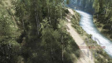 River  Trails для Spintires MudRunner