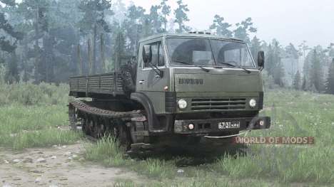 КамАЗ-4310 на гусеничном ходу для Spintires MudRunner