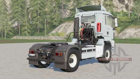 MAN TGS 4x4 Middle Cab Tractor Truck для Farming Simulator 2017