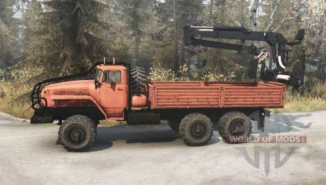 Урал-4320-41 6x6 для Spintires MudRunner