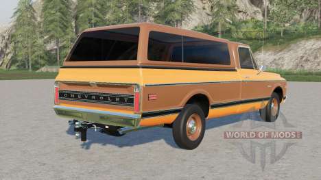 Chevrolet C10 Cheyenne Fleetside  1971 для Farming Simulator 2017