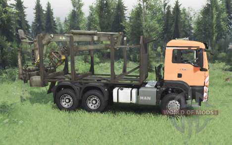 MAN TGS 6x6 Middle Cab для Spin Tires