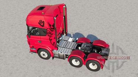 Scania R730 6x4 Tractor Truck Topline Cab для Farming Simulator 2017