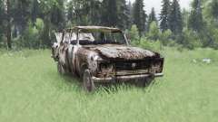 Moskvitch-2140  rusty для Spin Tires