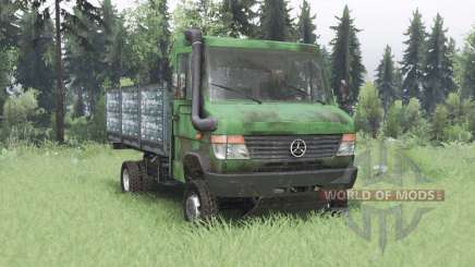 Mercedes-Benz Vario 818 D Pritschenwagen (Br.670) 2006 для Spin Tires