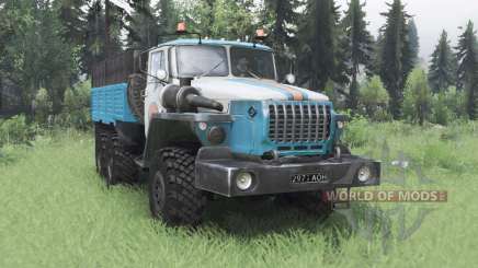 Ural-4320-10 6x6 для Spin Tires