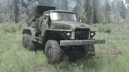 Ural-375D BM-21 для MudRunner