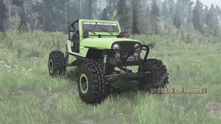 Jeep CJ-7 Renegade Rock Crawler для MudRunner